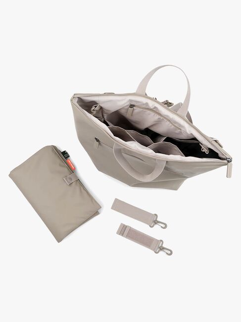 Done By Deer Wickeltasche Rucksack, Sand