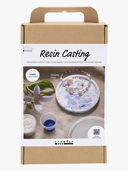 Creativ Company DIY Kreativset Harzgießen Marmorieren