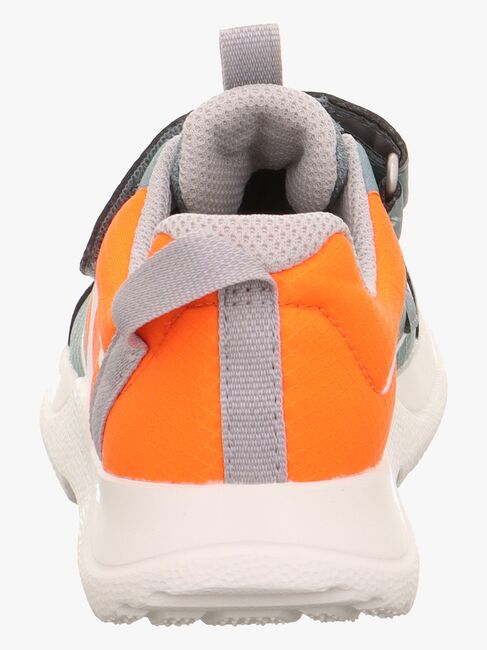 Superfit Rush WP Sneaker, Light Green/Orange