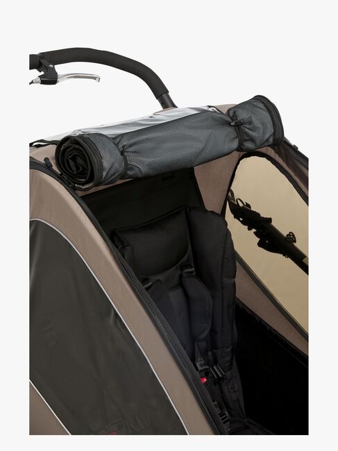 Beemoo Activity Sport Fahrradanhänger, Beige