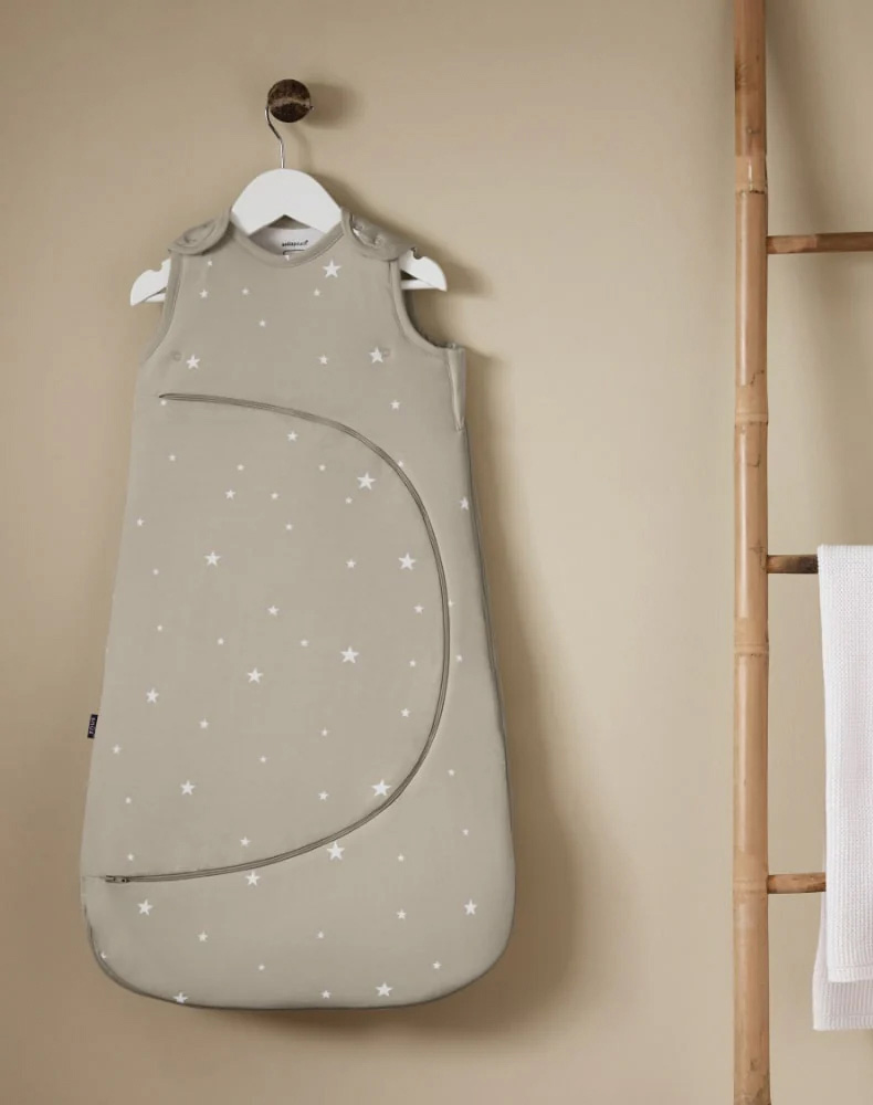 Snüz SnuzPouch Schlafsack 2.5 TOG, Grey/Star