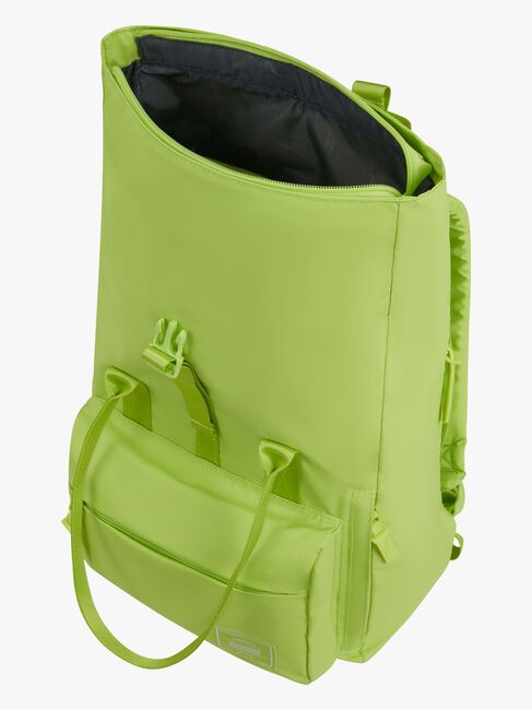 American Tourister Urban Groove City Puff Rucksack 17L, Hyper Lime