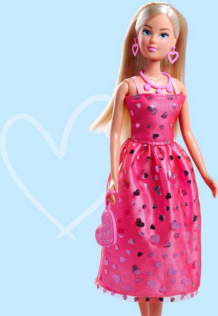 Steffi Love Modepuppe mit Glitzerkleid