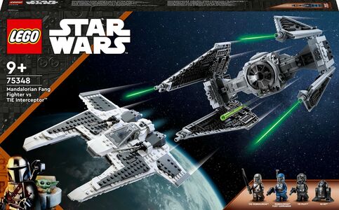 LEGO Star Wars 75348 Mandalorianischer Fang Fighter Vs. Tie Interceptor