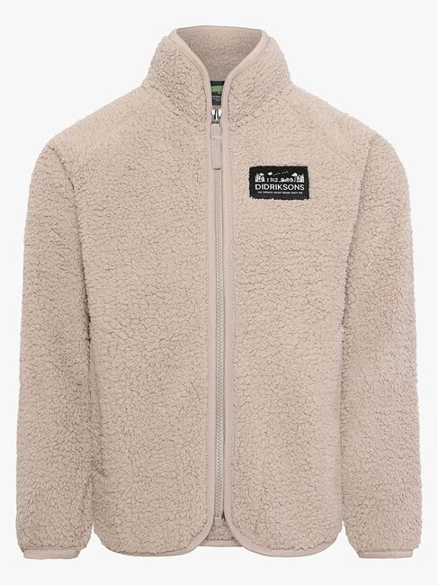 Didriksons Gibbs Fleecejacke, Beach beige