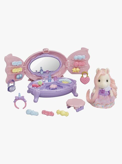 Sylvanian Families Puppenhauszubehör Schminkkommode mit Figur