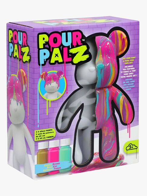 TOYMONSTER POUR PALZ DIY-Set Male Deinen eigenen Bären, Golden Dream