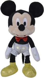 Disney Micky Maus Kuscheltier 100-jähriges Jubiläum Sparkley 35 cm