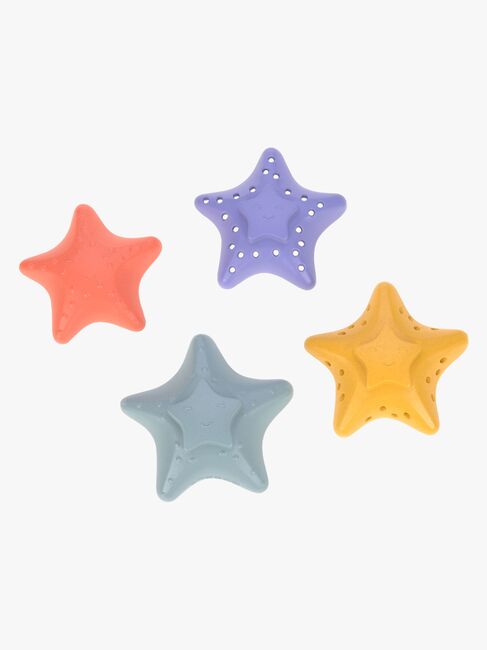 Lässig Seestern Stapelspielzeug, Pink/Lilac/Yellow/Blue