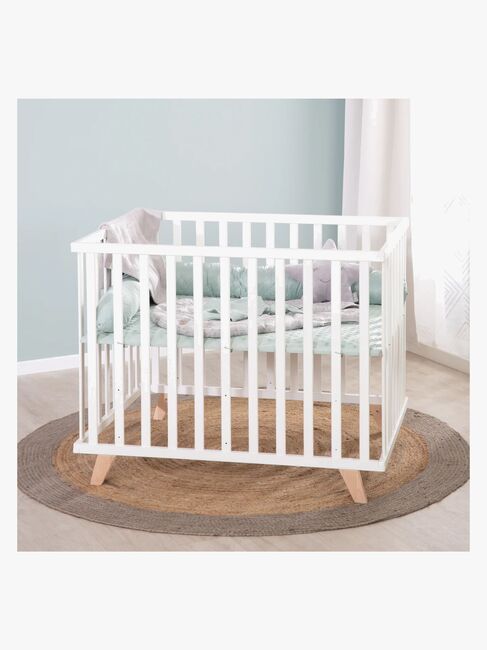 Roba Lil Planet Laufgitter auf Füßen, White & Frosty Green