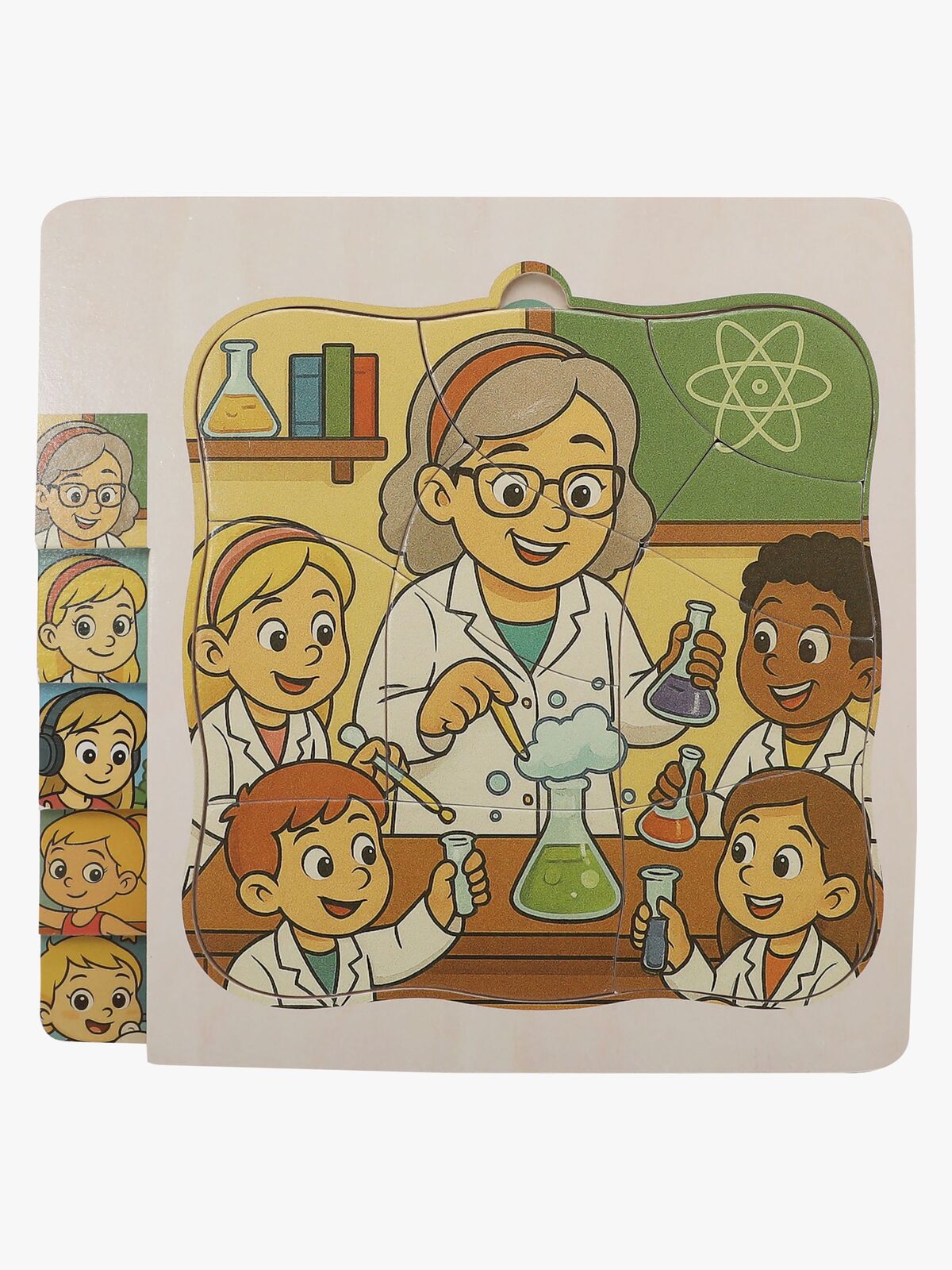 Kinder and Kids Schicht-Puzzle Chemie
