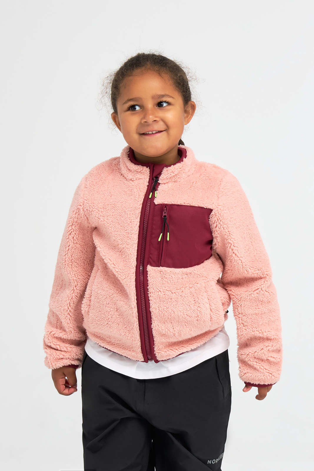 Nordbjørn Montana Fleecejacke, Mellow Rose