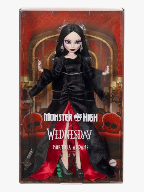 Monster High Wednesday Modepuppe Morticia