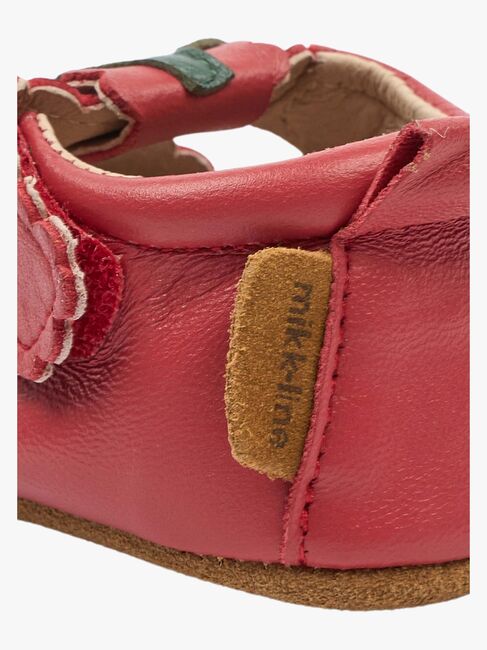 Mikk-Line Leather Hausschuhe, Canyon Rose