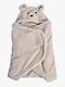 Mini Dreams Bär Puckdecke, Sand