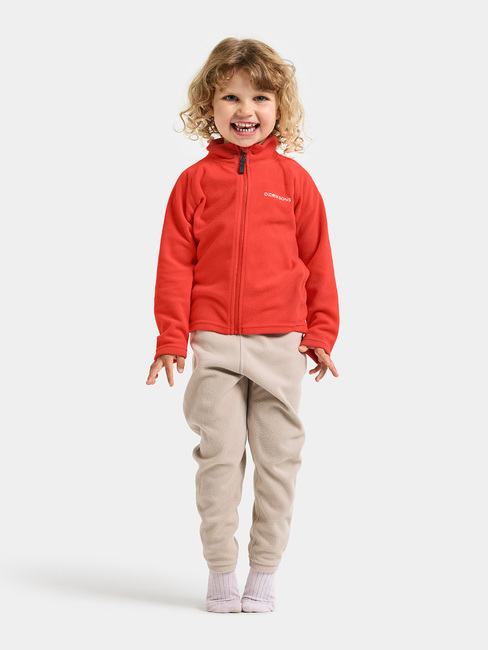 Didriksons Monte Fleecejacke, Paprika