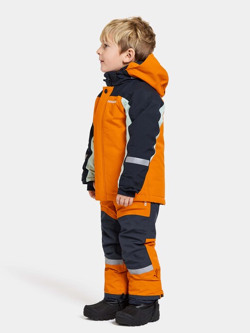 Didriksons Neptun Winterjacke, Orange Jam