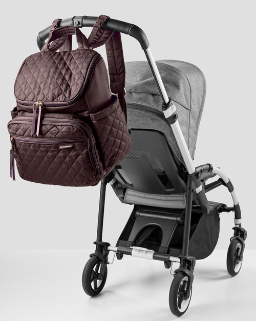 SkipHop Forma Rucksack Wickeltasche, Chocolate