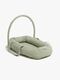 Alice & Fox ALBA Babynest mit Griffen, Green Muslin