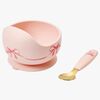 Elodie Schüssel Set Silikon, Rosy Bow