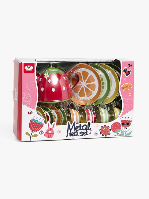 Cloudberry Castle Fruity Teeservice aus Metall