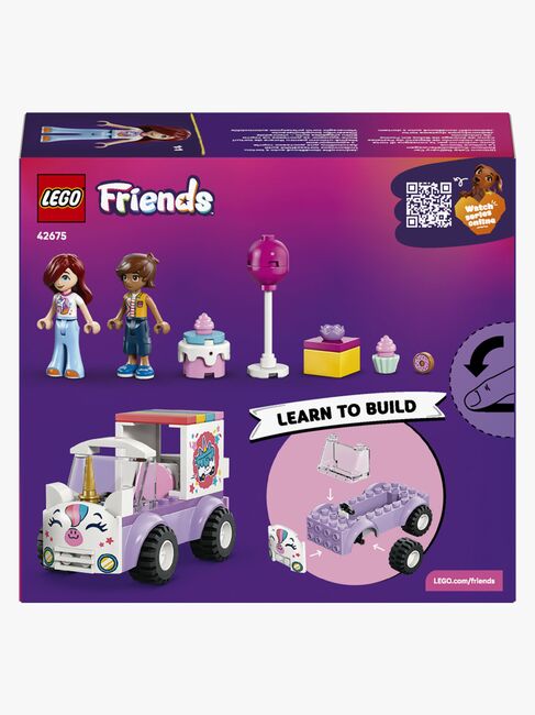 LEGO Friends 42675 Einhorn-Kuchenlieferwagen