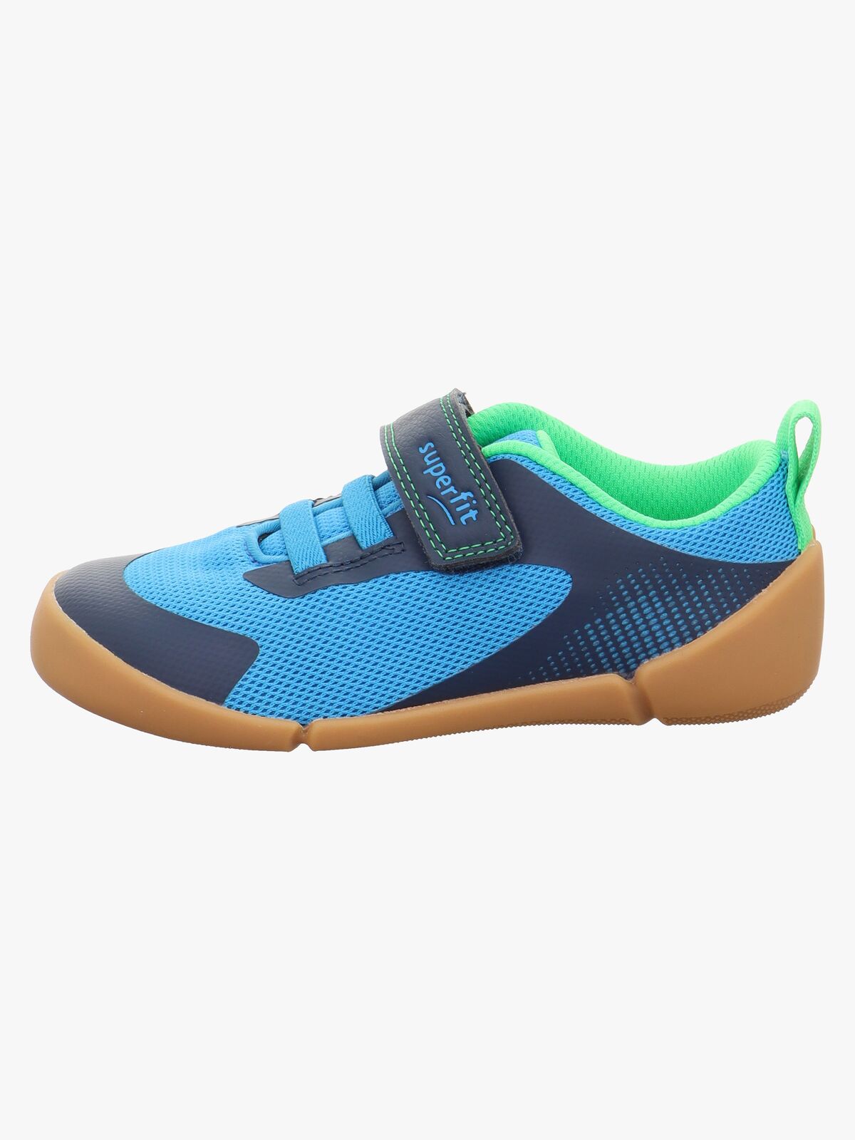Superfit Vento Barefoot Sneaker, Blau/Hellgrün