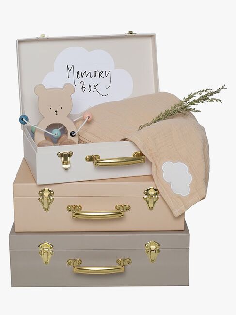 Jabadabado Koffer 3er-Pack, Beige