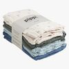 Pippi Musselindecke 8er-Pack, Gray Mist