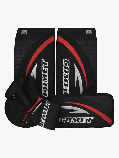 SportMe Comet Street Hockey Torwart-Set, Schwarz