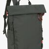 Lässig Outdoor Wickeltasche Rucksack mit Roll-Top-Öffnung, Dark Olive