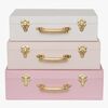 Jabadabado Koffer 3er-Pack, Rosa