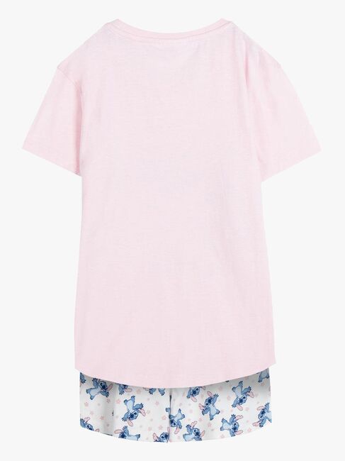 Disney Stitch Pyjama, Hellrosa