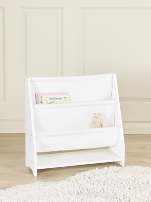 Alice & Fox WILLOW Canvas  Mini Bücherregal, Weiß