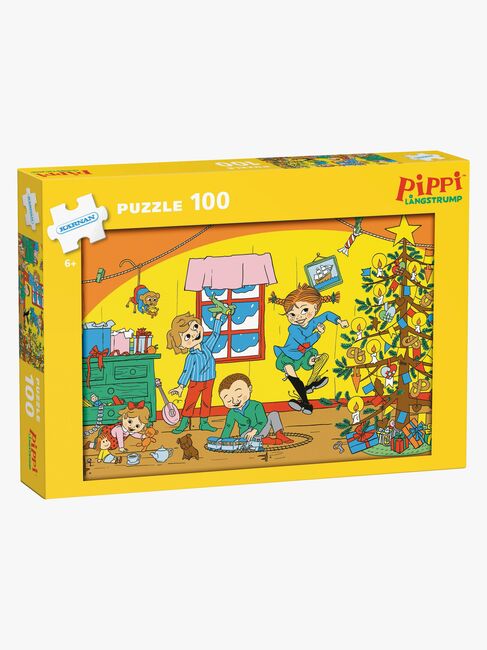 Kärnan Pippi Weihnachtspuzzle 100 Teile 54005julpussel-1-1133_3a.jpg