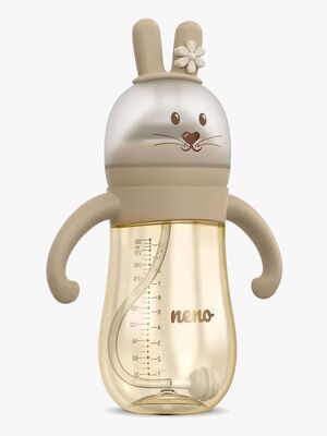 NENO MIO 3-in-1 Babyflasche 300 ml, Brown