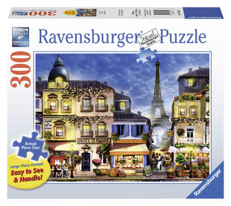 Ravensburger Puzzle Pretty Paris 300 Teile, XXL-Teile