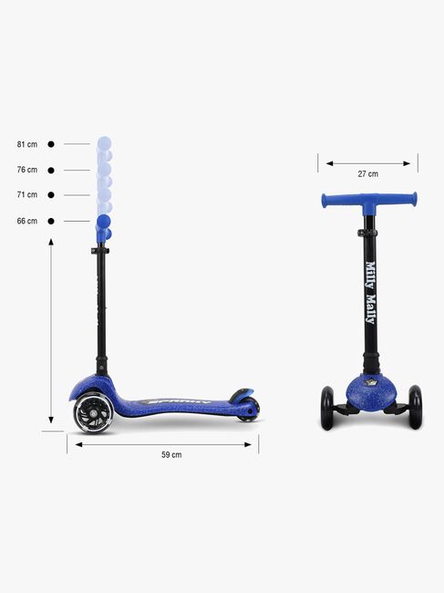 Milly Mally Sparky Tretroller, Blau