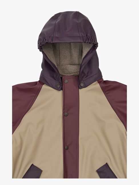 Mikk-Line Gefüttertes Regenset Mit Hosenträgern, Plum Perfect 33183-PlumPerfect-4548_4d.jpg