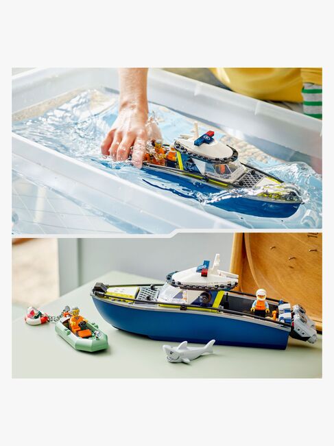 LEGO City 60456 Verfolgungsjagd im Polizeiboot