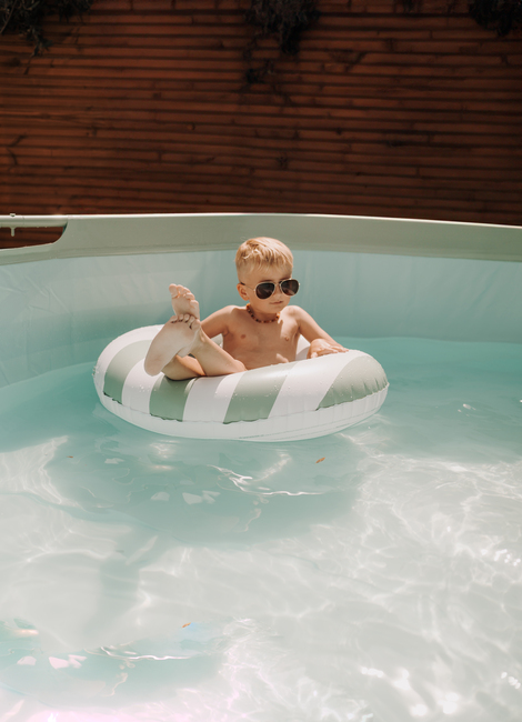 SwimEssentials Schwimmring, Essence Green/White