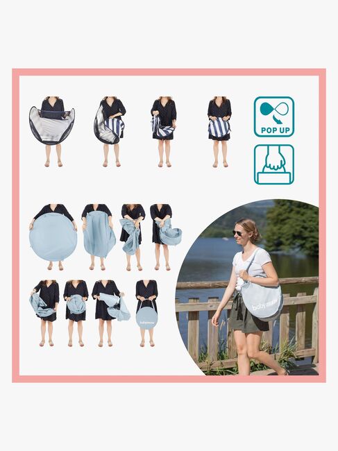 BabyMoov UV-Zelt, Blue/White