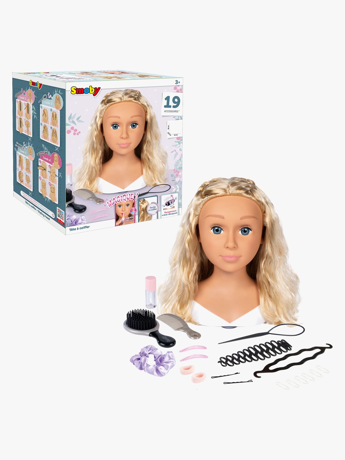 Smoby My Beauty Blonde Stylingkopf