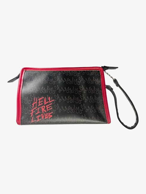 Stranger Things Hellfire Club Kulturbeutel, Schwarz