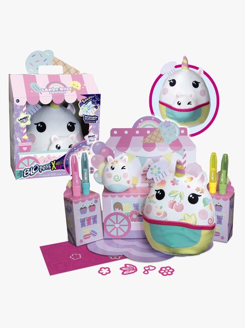 Blo Pens X-tra Candy Rose Squishy-Figur mit Buntstiften