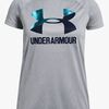 Under armour Big Logo Tee Solid SS Trainingsshirt, Steel
