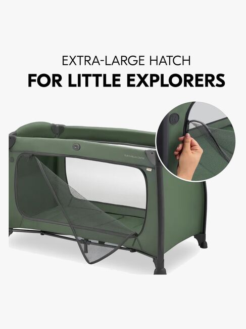 Hauck Play N Relax Center Reisebett, Dark Green
