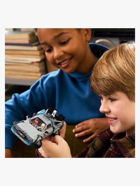 LEGO Speed Champions 77256 Zeiaschine aus Zurück in die Zukunft