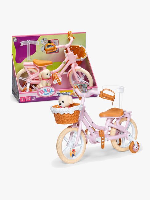 BABY born Puppenfahrrad mit Hund