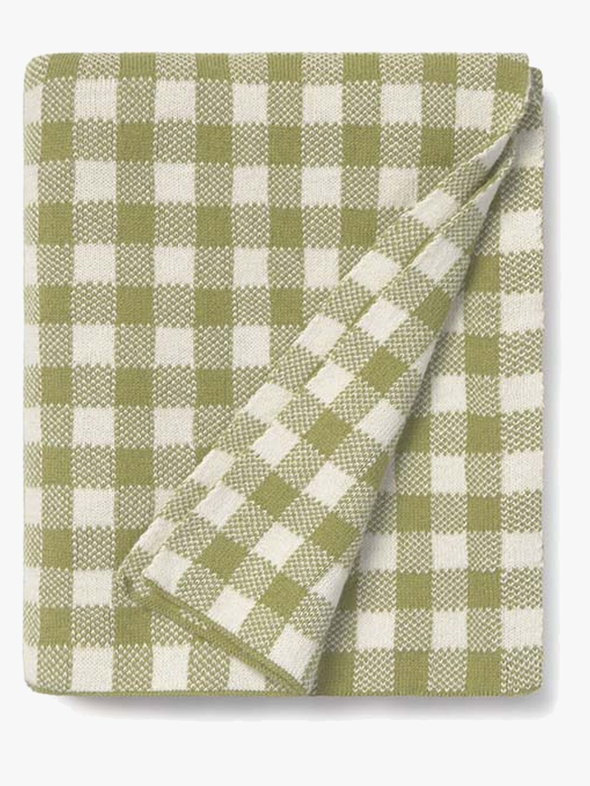 LorenaCanals Vichy Decke, Matcha